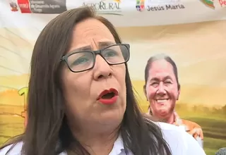 Nelly Paredes negó haber contratado a familiares en el Ministerio de Desarrollo Agrario y Riego