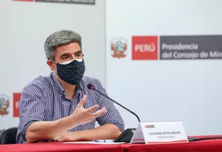 Ministro Neyra: En total tenemos que vacunar a más de 22 millones de peruanos