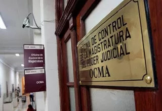 OCMA impuso más de 2 mil sanciones contra jueces y auxiliares