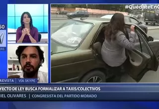 Olivares sobre ley de taxis colectivos: "Estaríamos retrocediendo si se aprueba"