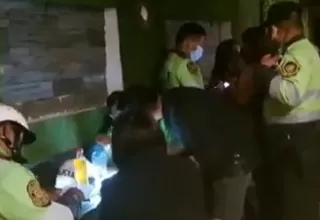 Los Olivos: 60 personas fueron intervenidas en un bar durante toque de queda