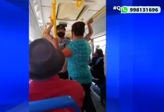 Los Olivos: Pasajeros no respetan el distanciamiento social en buses