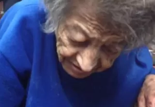 Los Olivos: vecinos piden ayuda para anciana abandonada