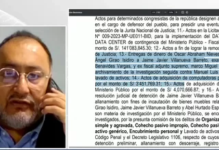 Operación Valkiria: Allanan oficinas de Óscar Nieves, consejero legal de la presidenta Dina Boluarte