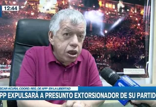 Óscar Acuña: APP expulsará a presunto extorsionado de Paolo Guerrero afiliado al partido