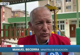 Óscar Becerra: "Colegios de Puno iniciarán clases desde el 20 de marzo"