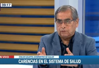 Óscar Ugarte: Comisión de Presupuesto debe priorizar la atención en el primer nivel de salud