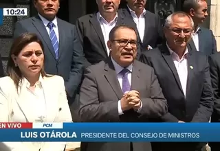 Otárola tras reunión con gobernadores: "Destrabaremos proyectos con apoyo político y financiero"