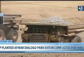 Outsider: Juntos por el Perú plantea afinar mecanismos de diálogo para evitar conflictos por minería