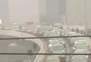 Óvalo Monitor: Se registra gran afluencia de vehículos tras inauguración del paso a desnivel 