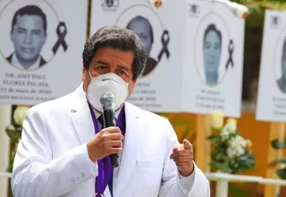 Decano del CMP: Ya estamos organizados para la vacunación, 72 mil médicos tienen que recibir la vacuna en todo el Perú