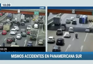 Panamericana Sur: Lugar donde bus se volcó fue lugar de otro accidente similar