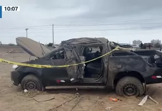 Panamericana Sur: Mujer murió tras despiste de camioneta en Asia