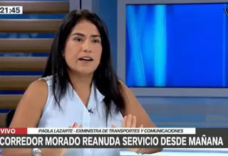 Paola Lazarte sobre Corredores: "Ha habido incumplimientos contractuales"