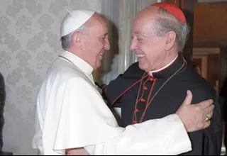 El papa Francisco saludó por su cumpleaños al cardenal Cripriani