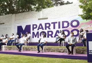Partido Morado participará en elecciones regionales y municipales 2022