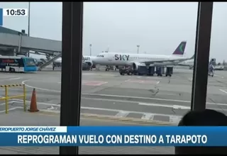 Pasajeros reclamaron a Sky Airline por reprogramación de vuelo con destino a Tarapoto