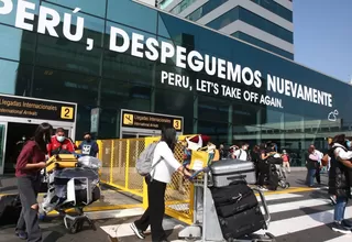 Pasajeros con vuelos programados podrán ingresar al Aeropuerto Jorge Chávez