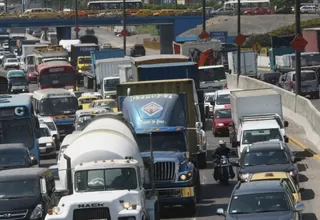Tránsito de camiones por Panamericana Sur será restringido los fines de semana de febrero