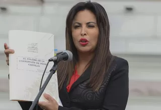Patricia Chirinos presentó denuncia constitucional contra presidente Castillo, Aníbal Torres y Gabinete