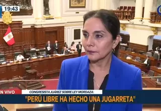 Patricia Juárez sobre la ley mordaza: "Perú Libre y sus aliados buscan coaccionar a la prensa"