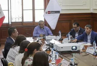 Pedro Angulo lidera reunión de coordinación con ministros de Estado