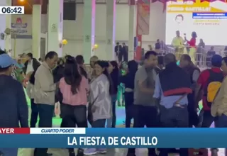 Familiares de Pedro Castillo se reunieron en fiesta pro fondos pese a prohibición por mandato judicial