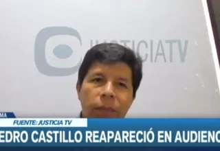 Pedro Castillo: "Jamás he liderado o he sido parte de una red criminal ni he sido cómplice de un delito"