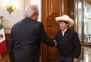 Presidente Castillo sostuvo conversación con el presidente de México