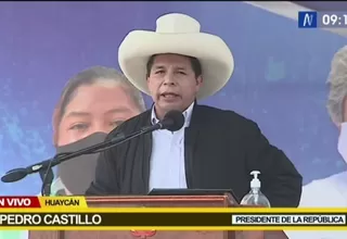Presidente Castillo: “Tenemos que recuperar los recursos del país, pero no con temas altisonantes”