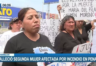 Penal de Chorrillos: Murió otra reclusa afectada por incendio en cuarto de castigo