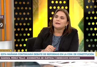 Pérez Tello considera que la reforma judicial debe volver a ponerse en agenda