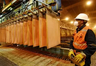 Perú cerca de llegar al primer lugar como exportador mundial de cobre 