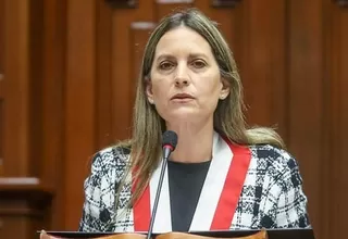 Perú Democrático presenta moción de censura contra la presidenta del Congreso, María del Carmen Alva