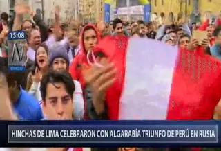 Perú vs. Australia: hinchas celebraron en Lima triunfo de la selección 