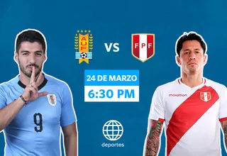  Perú cayó 1-0 ante Uruguay: no validaron un claro gol a la 'Bicolor'