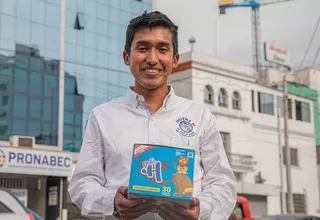 Peruano que creó galletas contra la anemia es semifinalista en concurso de History Channel