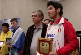 Peruano José Martínez logró el primer puesto en mundial juvenil de ajedrez