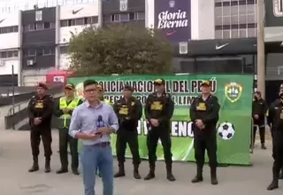 Plan de seguridad para Alianza Lima vs. Universitario
