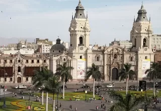 Reabren la Plaza Mayor de Lima 