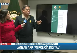 PNP presentó aplicación móvil Mi Policía Digital