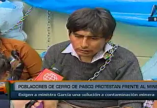 Pobladores de Cerro de Pasco piden ayuda para sus hijos afectados por plomo
