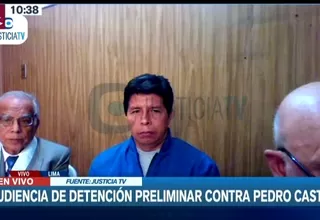 EN VIVO | Poder Judicial evalúa pedido de detención preliminar para Pedro Castillo