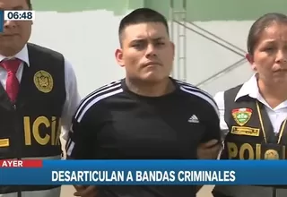 Policía capturó a dos bandas de falsos colectiveros que actuaban en Lima norte