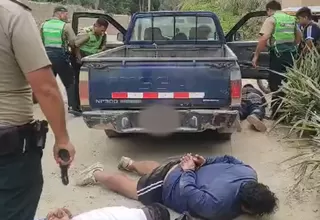 Policía desarticula banda de secuestradores en Cieneguilla