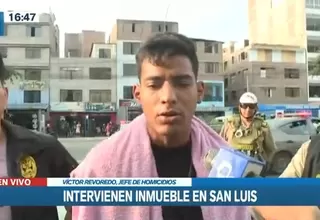 Policía realizó operativo en San Luis y capturó a extranjero con granada 
