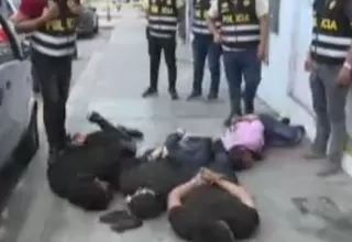 Policías capturan a banda delincuencial que asaltaba clínica dental en Villa el Salvador
