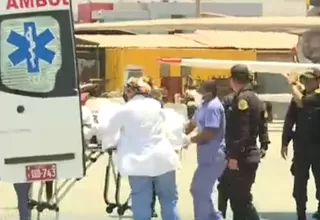 Policías heridos en manifestaciones fueron trasladados a Lima