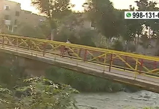 Estado crítico del puente Nilton pone en riesgo a los vecinos de Comas y Puente Piedra