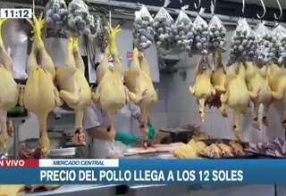 Precio del kilo de Pollo llega hasta los S/12 en mercados de Lima